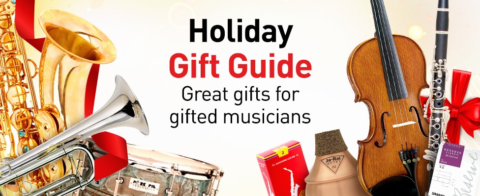 Holiday Gift Guide. Great gifts for gifted musicians.
