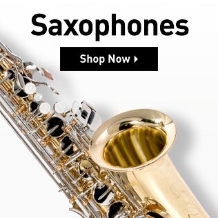 Saxphones. Shop Now.