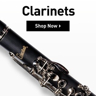 Clarinets. Shop Now.