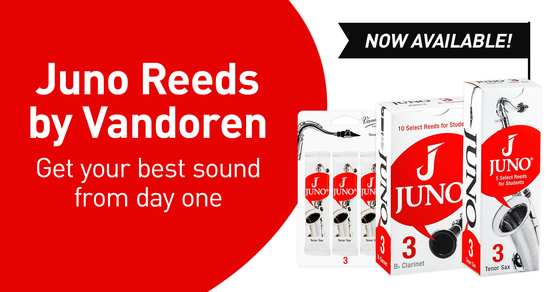 Juno Reeds by Vandoren – Get Your Best Sound from Day One